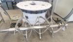 Stainless Steel Screw Belt Feed Powder Pigment Particle Mixer