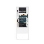 55 inch ceiling double face video advertising screen support display different