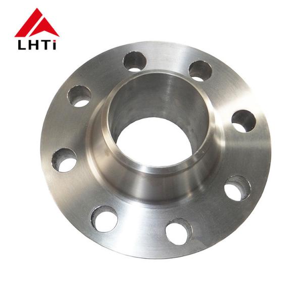 DIN 2633 WNRF Titanium Weld Neck Flange Grade 2 Flange WN Raised Face PN16 In