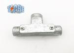 Malleable Iron BS4568 Conduit And Fittings Channel Inspection Tee Elbow