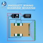 OEM Energy Storage BMS Module For Lifepo4 Lithium Battery 17S 18S 19S 20s 80a