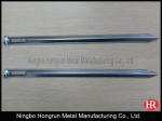 30cm U shaped steel tent pegs