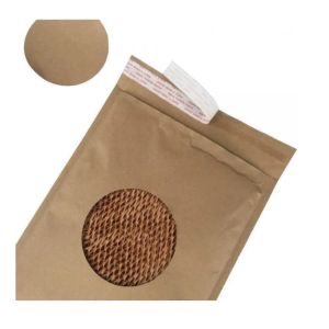 OEM Honeycomb Paper Padded Envelopes 100% Recycled Fibers Cushioning Protected