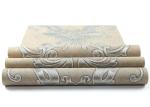 PVC Wall Coverings Victorian Damask Wallpaper with Tear - resistant , ISO