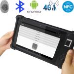 China Manufacturer Best 8 inch Android 7.0 4G Biometric Tablet with Fingerprint