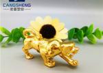 Leopard Shape 1g Clear Pill Bottles Aluminum Rhino Gold Capsules