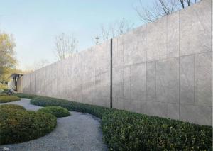 Wholesale Non-Slip Mural Light Gray Slightly Pitted Surface 120x60cm Matt Outdoor Curtain Wall Tile For Garden from china suppliers