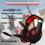 G2000 Gaming Headsets Over Ear Headphones With Adjustable Microphone 3.5mm Audio