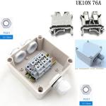 Plastic Junction Box 125*125*75mm Electric Distribution Enclosure Waterproof