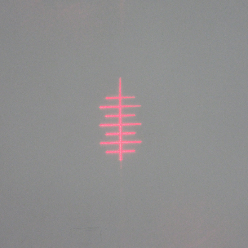 Projection Positioning 5mw Vertical Laser Module 650nm