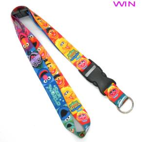 Wholesale Heat Transfer Print Dye Sublimation Lanyards , Flat Polyester Lanyard from china suppliers