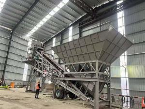 Wholesale Disassembled Portable Dry Mobile Ready Mix Concrete Plant Cement Silo from china suppliers