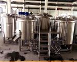 Industrial / Commercial Beer Brewing Equipment Stainless Steel Material 2000L