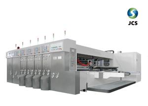 Wholesale Energy Saving Carton Box Printing Machine , Rotary Die Cutting Machine For Corrugated from china suppliers