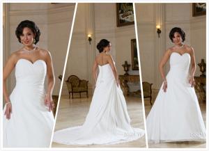 China Plus size Beach wedding dress Bridal gown#5831W on sale