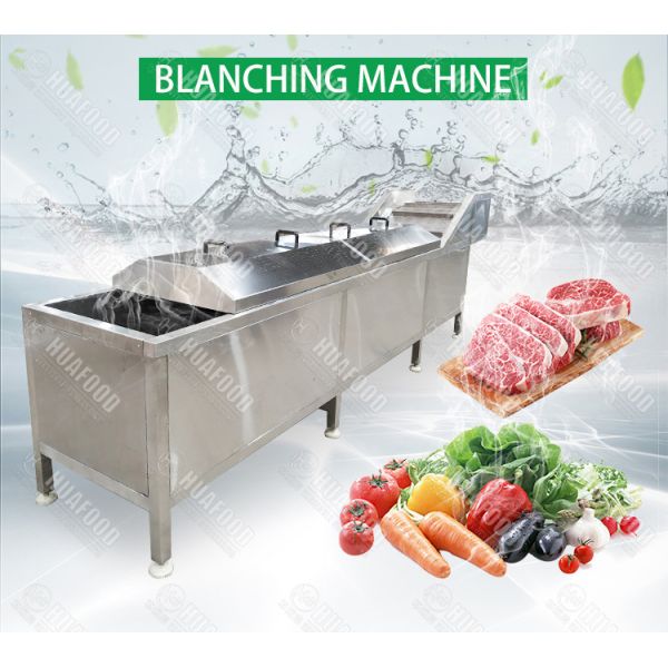 Food Precooking 300kg/H Vegetable Blanching Equipment