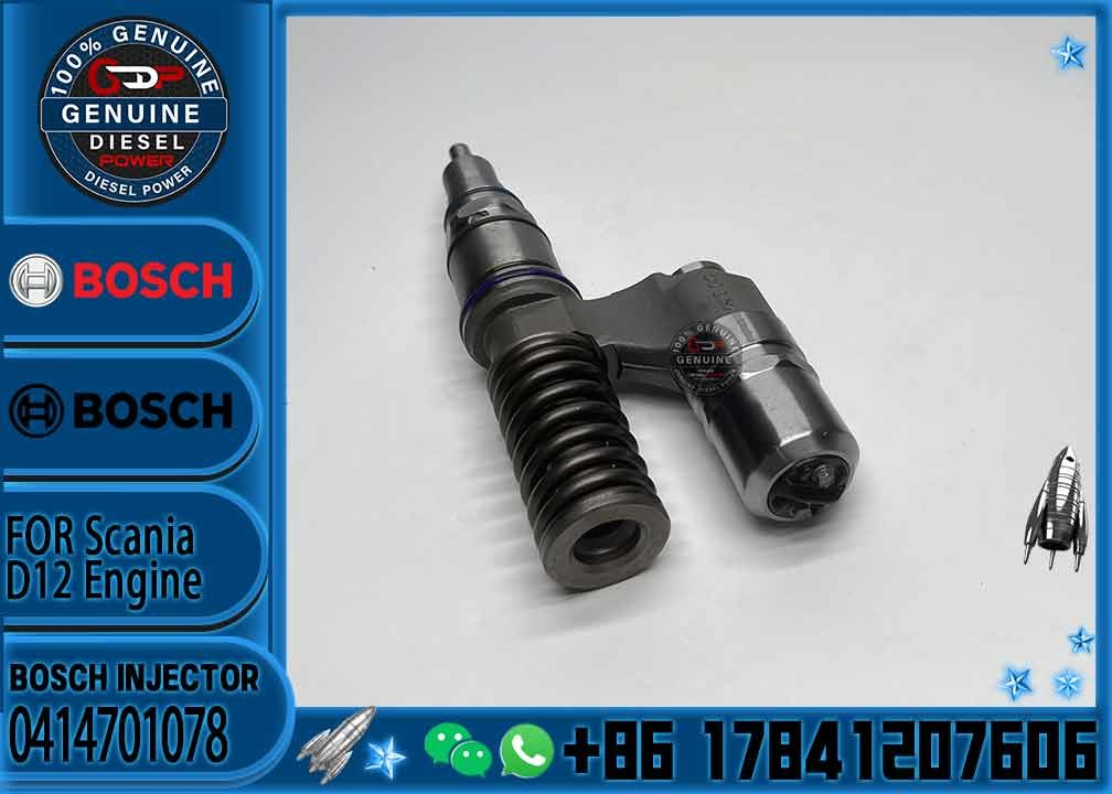 Fuel injector 0414701038 0414701039 0414701063 for SCANIA Injector R500 1548472 1766553 1539350