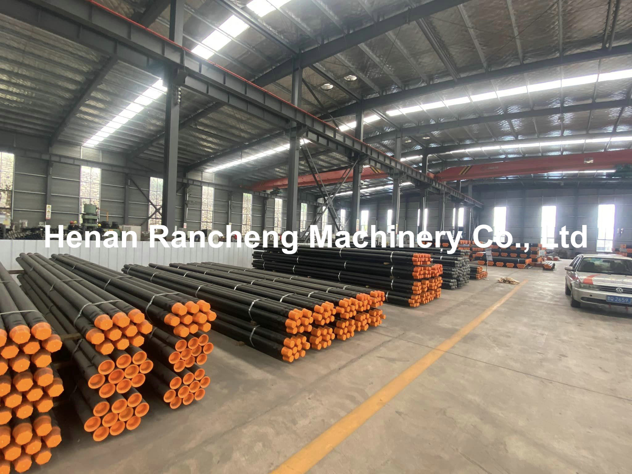 Heat Treated Drilling Rig Tools Water Well Drill Pipe 60mm 76mm 89mm 102mm 114mm