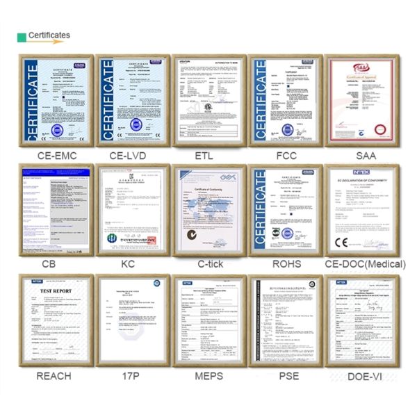 60W AC DC Switching Power Adapter C6 C8 C14 Type 24V 2.5A Power Adapter