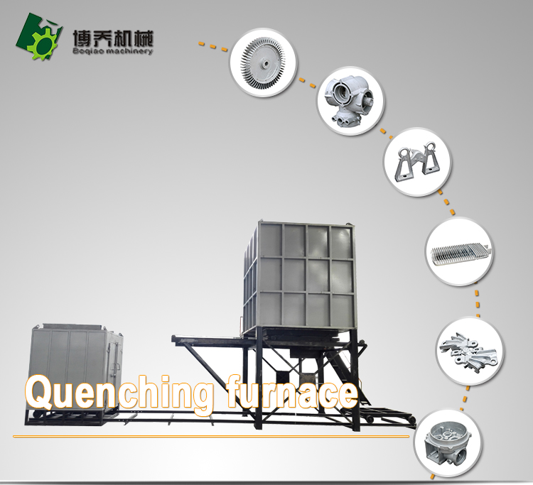 Industrial Solution Furnace Machine , Vacuum Quenching Furnace Hardening Quenching Heat Treatment