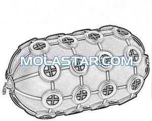 Wholesale Molastar New Design Yokohama Type Pneumatic Rubber Marine Fenders For Marine Boat from china suppliers