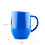 300ml Drinkware Bottle 304 Stainless Steel 12oz Wine Tumbler With Handle