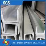 Extrusion Decorative SS C U Profile 201 304 316 Brushed Stainless Steel Channel