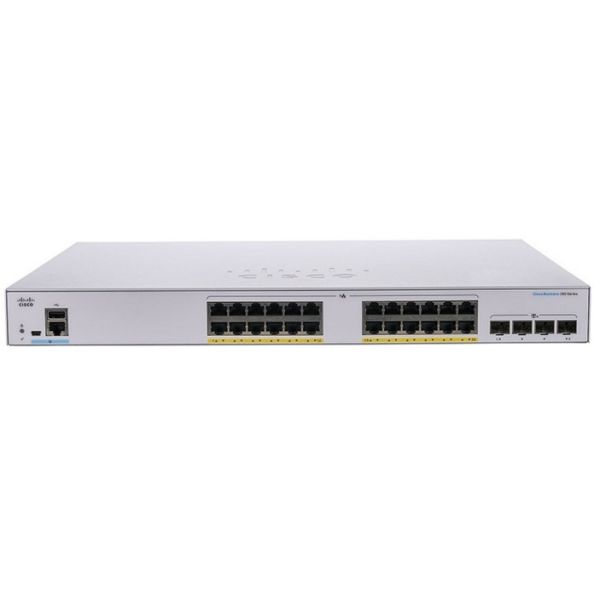 4-Port 2.5GE + 20-Port 10/100/1000 + 2 x 10GBusiness 350 Series Switches CBS350-24P-4X-CN