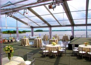 Wholesale Permanently Installed Glass Wall Tents Clear For High Grade Events from china suppliers