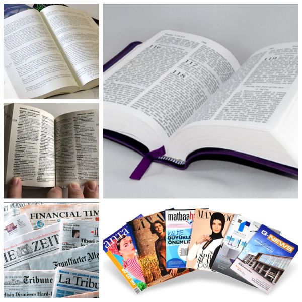 High Opactiy Strength Bible Paper for Religious Writing Thin Printing Paper