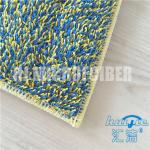 80% Polyester and 20% Polyamide micofiber dust mop pads / commercial microfiber