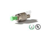 Simplex Fiber Optic Termination 0.9mm Metal For Telecom Networks FC / APC