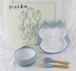 BPA Free Infant Silicone Feeding Plate Waterproof With Suction Bottom