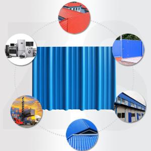 Wholesale 1100mm Width SGCC/JIS/DX Standard AISI 0.45mm Pre-painted Steel Color Coated Corrugated Board Roofing Sheet for Outlet from china suppliers