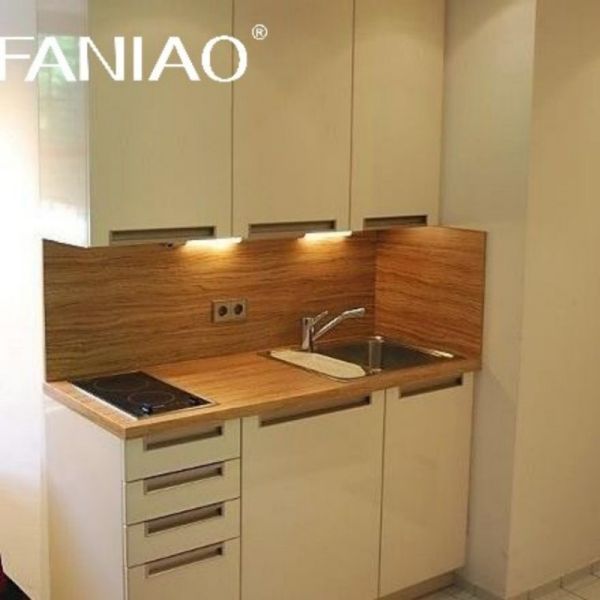Simple Functional Kitchen Cabinet Mini Kitchenette for Apartment Project