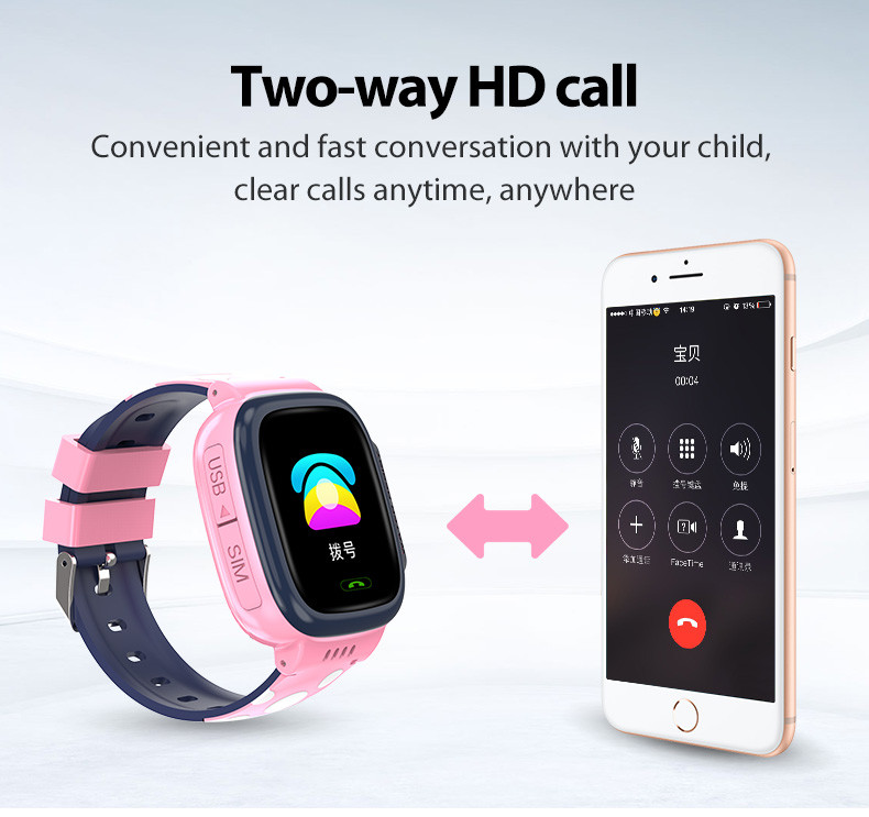 HL92 smart watch Y92S Kids Waterproof Customized 2G Wifi Children SOS