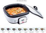 Non Stick Electric Multi Cooker Heat Resistant Cooking Body Large Capacity