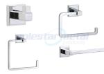 Bathroom Hardware Collections Zamak 8800 Series Polished Chrome Towel Ring 5-7/8