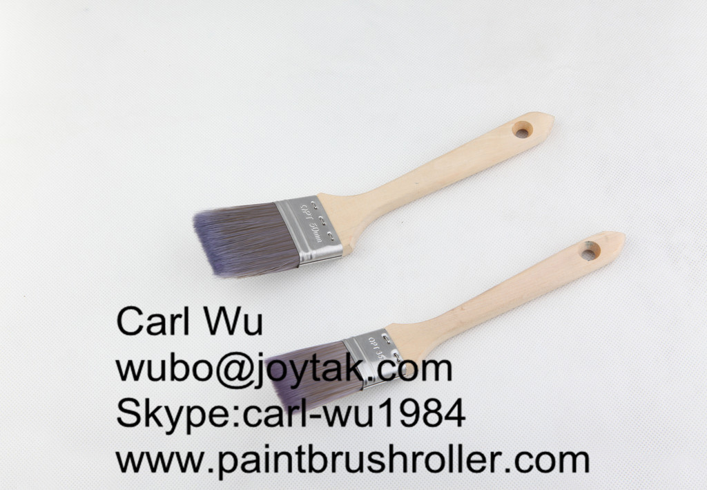 Natural bristle Chinese bristle synthetic mix 2 piece paint brush sets wood handle plastic handle 2 inch PBS-020