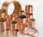Mining CuSn8 Bronze Bearing Cylindrical With Holes 092 Flanged Sleeve Bushes