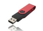 Logo Printed Swivel USB Flash Drive , Plastic 4GB 8GB 16GB USB Thumb Drive