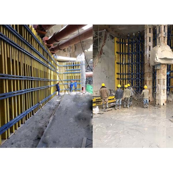 Modular Truss Single Sided Wall Formwork Manual Operation For Concrete Construction