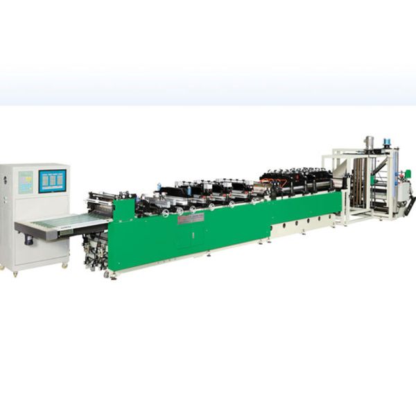 40 Meter / Min Side Sealing Bag Making Machine , 3 Side Seal Pouch Making Machine