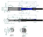 EDR Mellanox 100g QSFP28 DAC Cable MCP1600-E001E30 IB 100Gb/s 1m