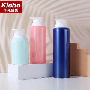 Wholesale 32MM 350ML 750ML Round Shouder Empty Lotion Containers 4cc Pump Cylindrical 500ml Pet Spray Bottle Shampoo Body Wash from china suppliers
