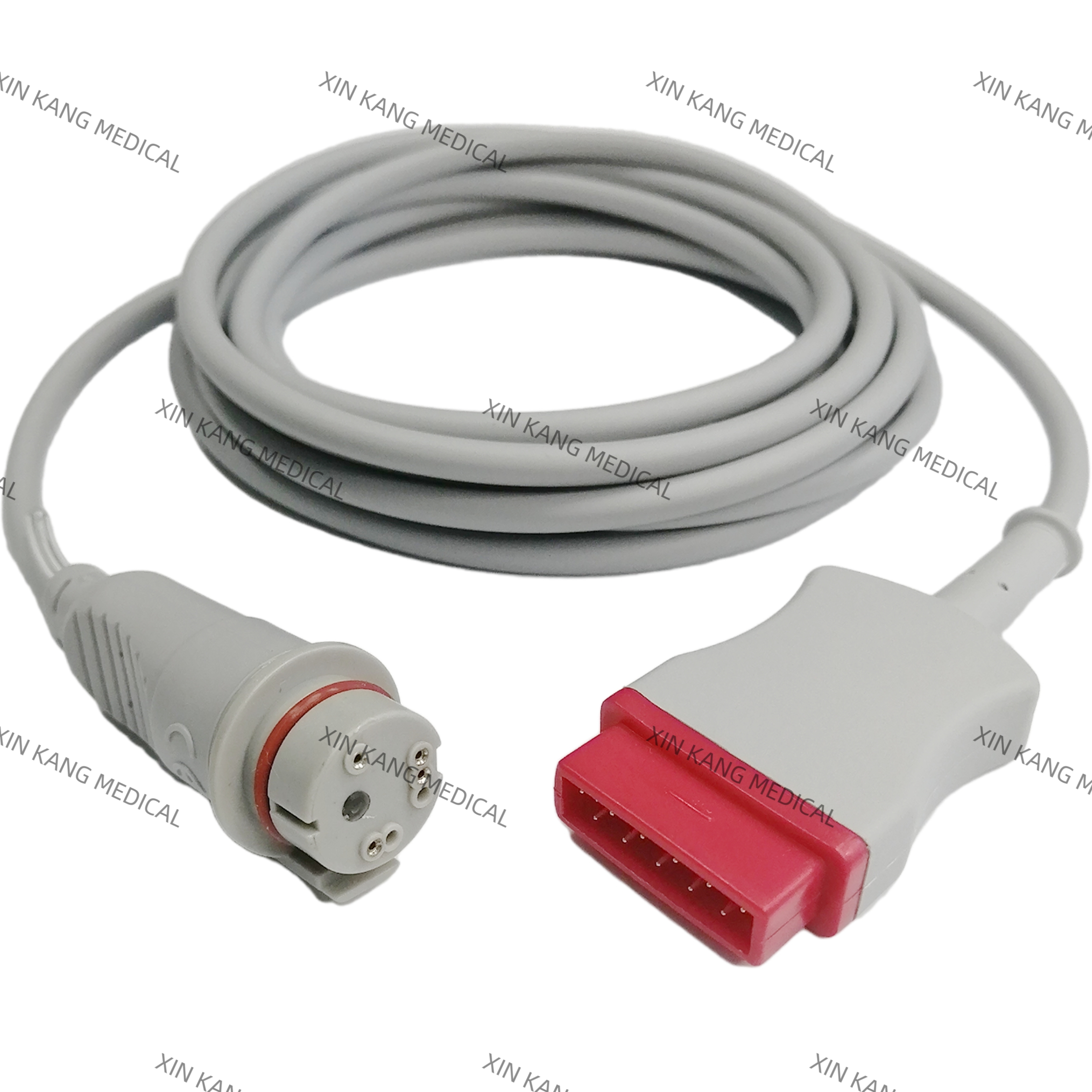Medical Accessories IBP Cables 11pin 1m Grey Compatible GE