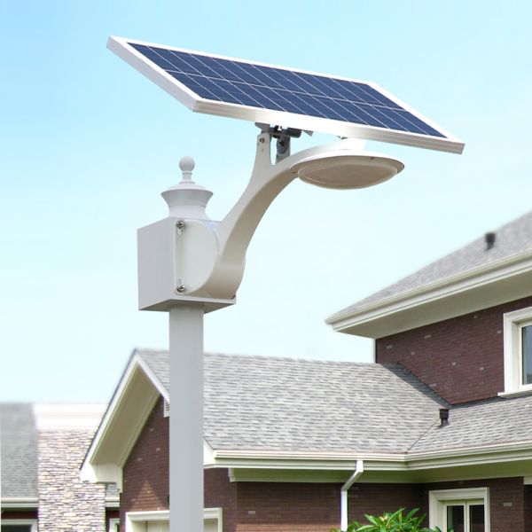 Solar Swan Street Light IP65 Waterproof LED Garden Courtyard Decor Lamp