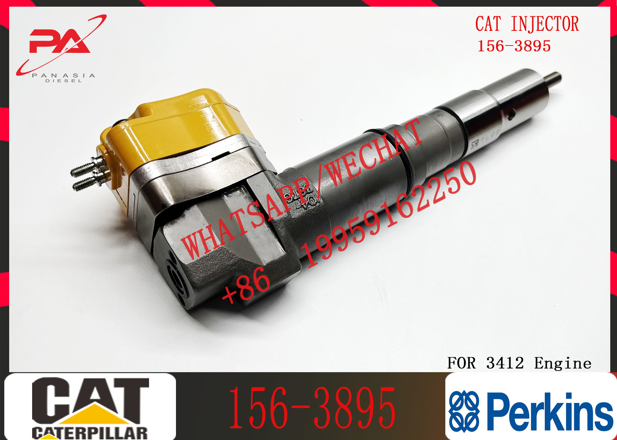 Fuel Injector 156-3895 222-5967 232-1170 171-9704 196-1401 222-5966 173-9268 174-7527 20R-0760 173-9272
