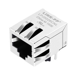 Wholesale LPJ0026CNL | MIC25010-5110 RJ45 Jack Integrated 10/100 Base-T Magnetic from china suppliers