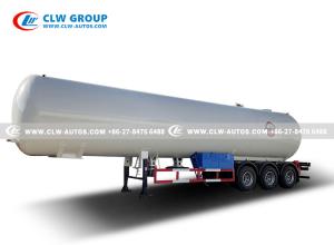 Wholesale LPG 3 Axle Tank Semi Trailer LPG Transport Propane Trailer 25 Ton 50CBM from china suppliers